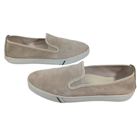 S2428 GUC $128 Johnnie-O Stealth Suede Sneakers size 9M - Picture 3 of 11